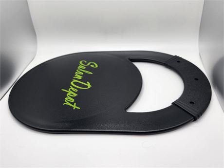 Salon Depot Black Handheld Mirror